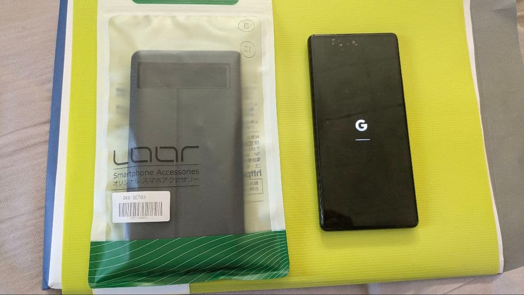 な*ん様 Google Pixel 6a チャコール　付属品完品＋おまけあり