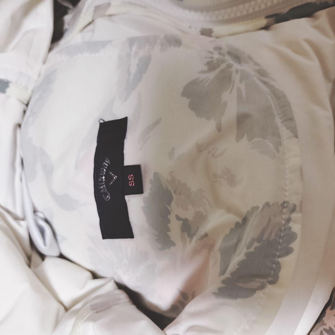 Callaway 花柄ダウンジャケットS ダウンスカートSSセット 冬ゴルフ