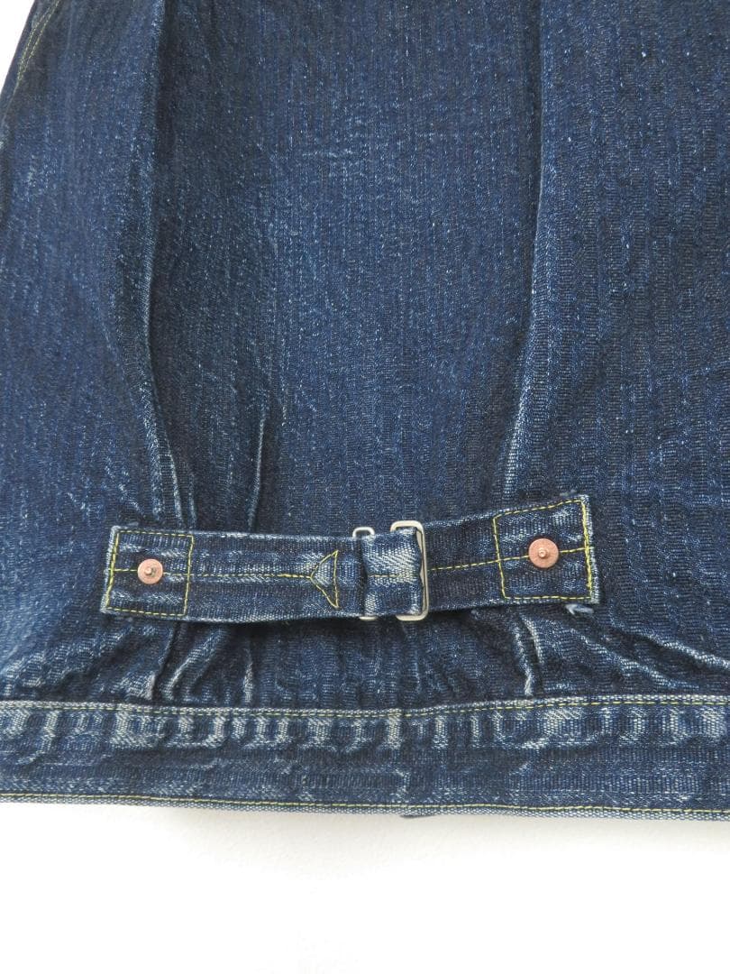 【雰囲気抜群】グラフゼロ 1st 大戦モデル デニムジャケット 40 Gジャン