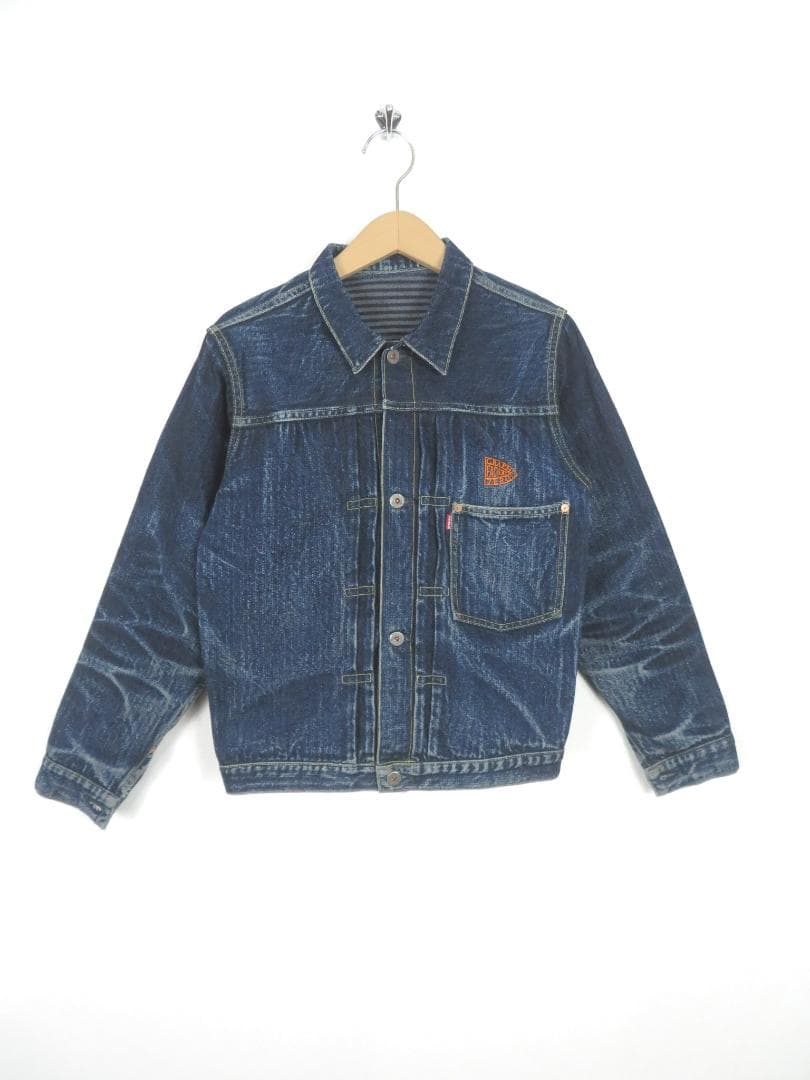 【雰囲気抜群】グラフゼロ 1st 大戦モデル デニムジャケット 40 Gジャン
