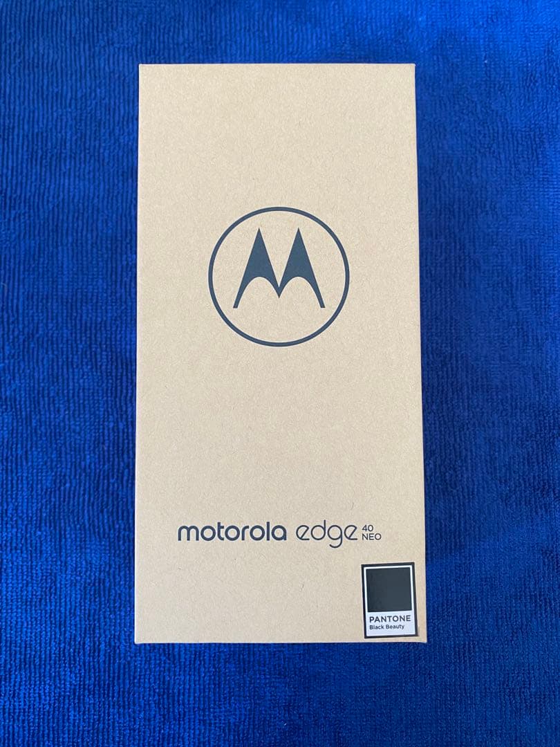 motorola edge 40 neo ブラック　未使用　即日発送可能