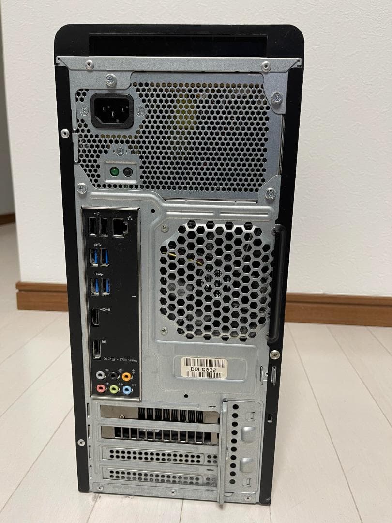 Windowsデスクトップ DELL XPS/SSD256GB/HDD2TB/16GB/Office2019