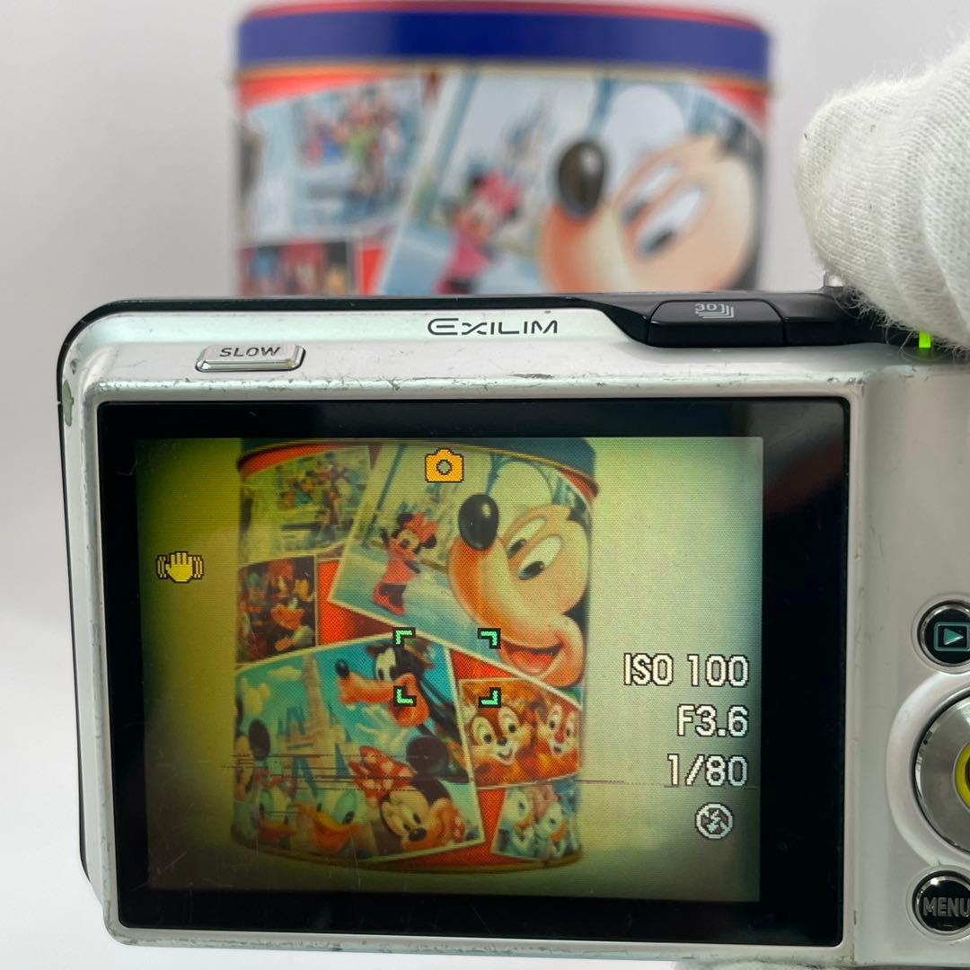 実写美⭕️【動作確認済】CASIO EXILIM EX-FC100 デジカメ