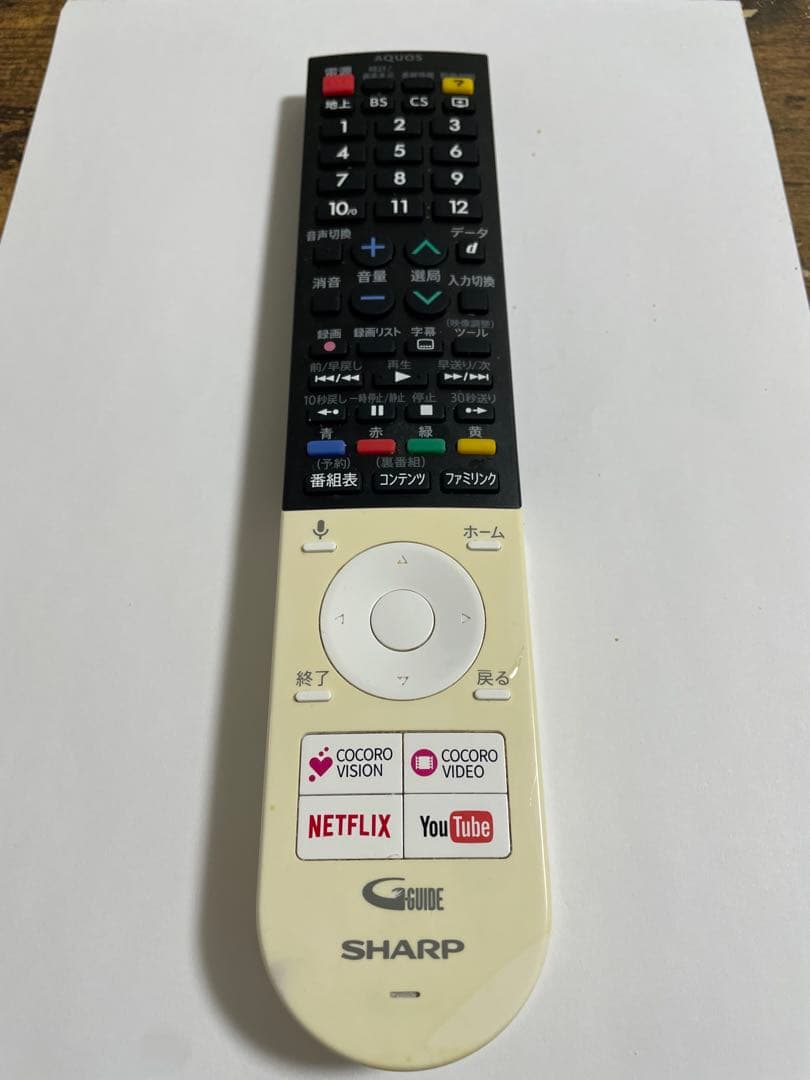 SHARP 40インチ液晶テレビ 4T-C40AJ1