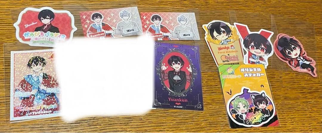 バラ売り○ カラフルピーチ　ゆあんくん　トレカ、ステッカーまとめ売り