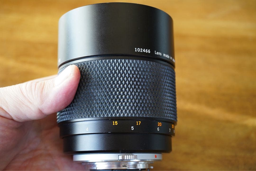 ズイコーレフレックス 500mm F8