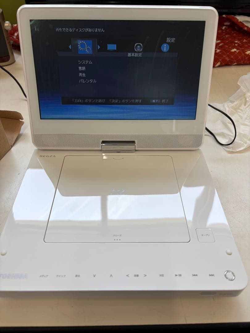 TOSHIBA REGZA レグザポータブルプレーヤー