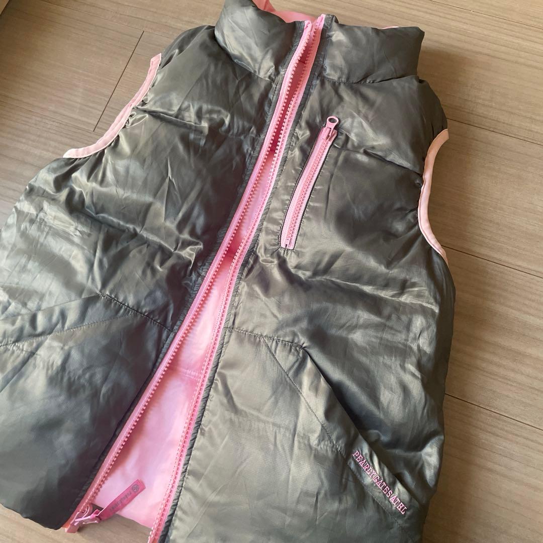 パーリーゲイツ　リバーシブルダウンベスト【美品】