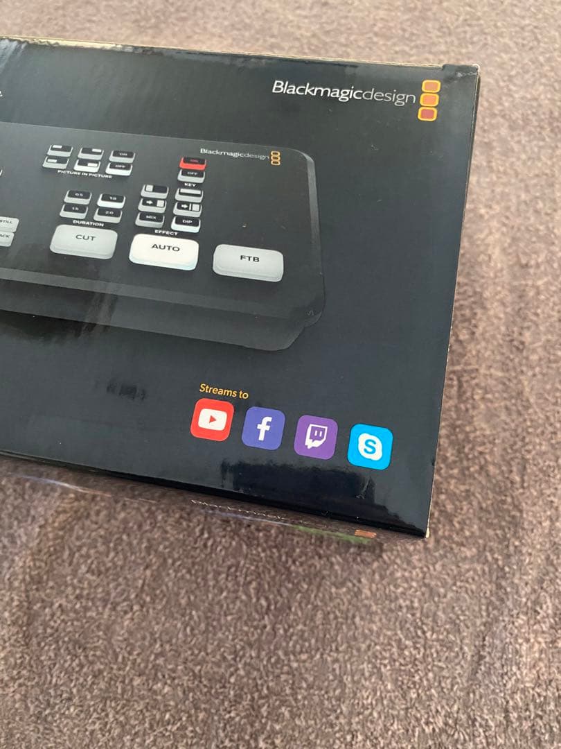 新品未使用　ビデオスイッチャー　ATEM Mini ブラックマジックデザイン