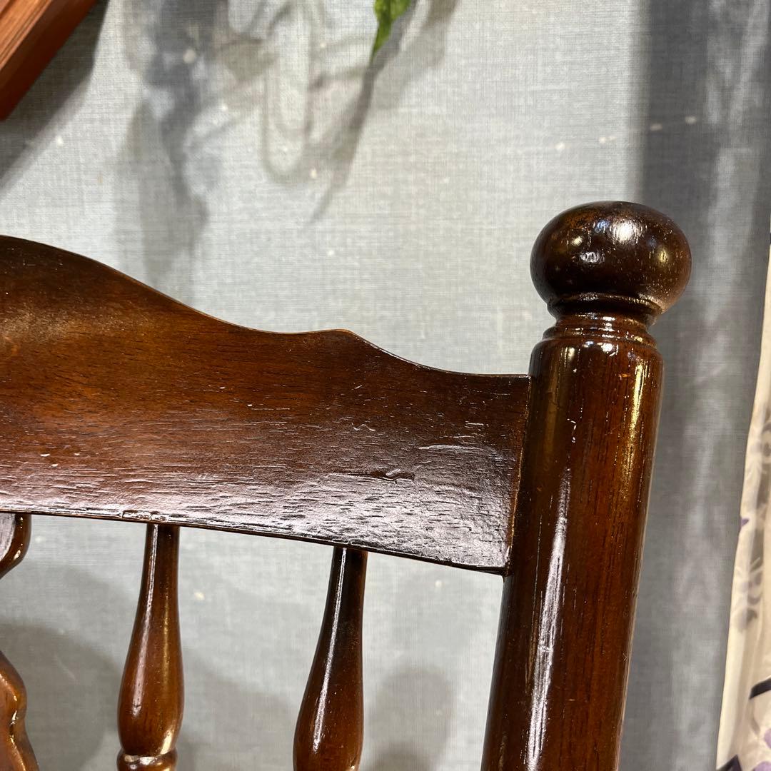 L１　キツツキマーク ヴィンテージ ウインザーチェア