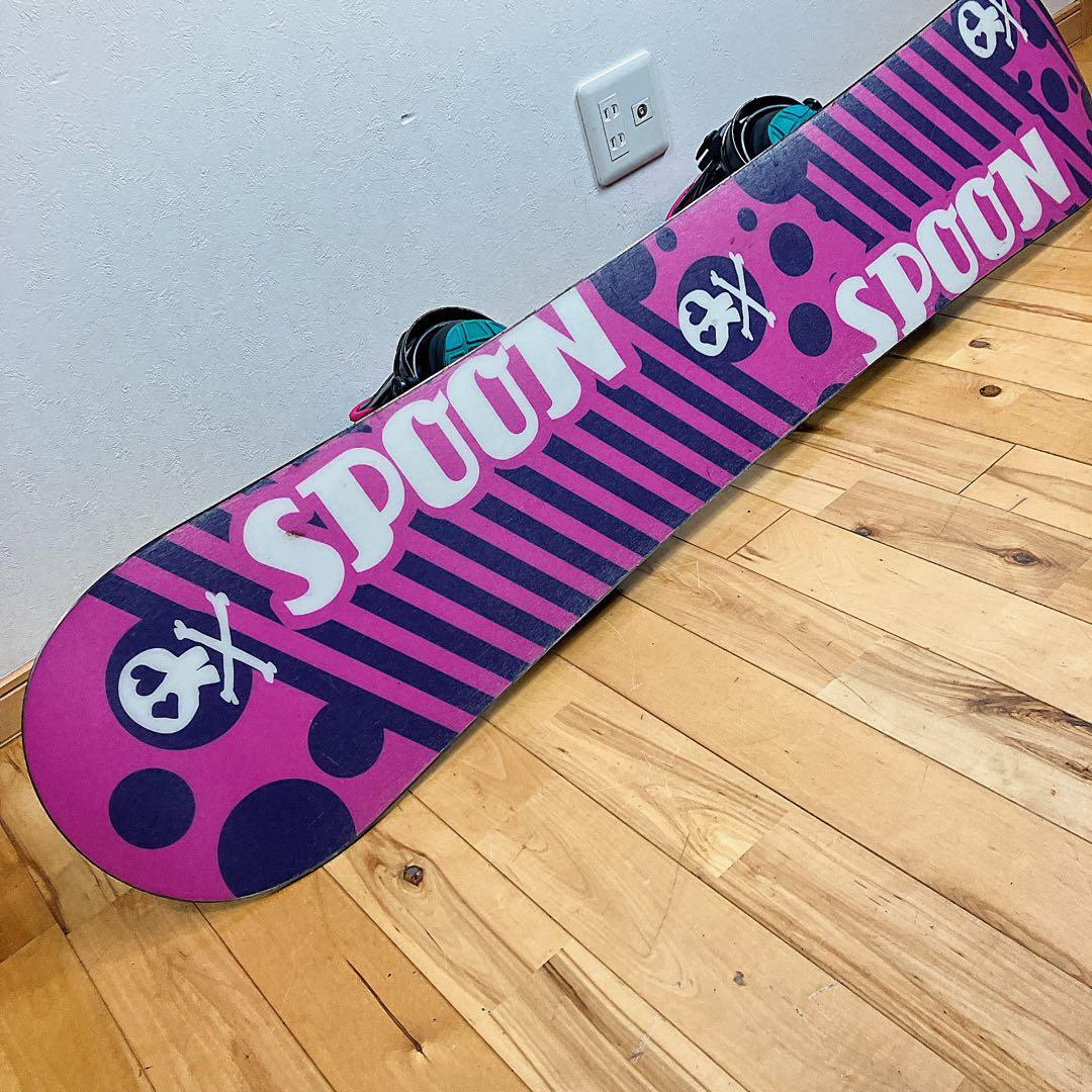 即乗りスプーン スノーボード3点セット spoon board 初心者