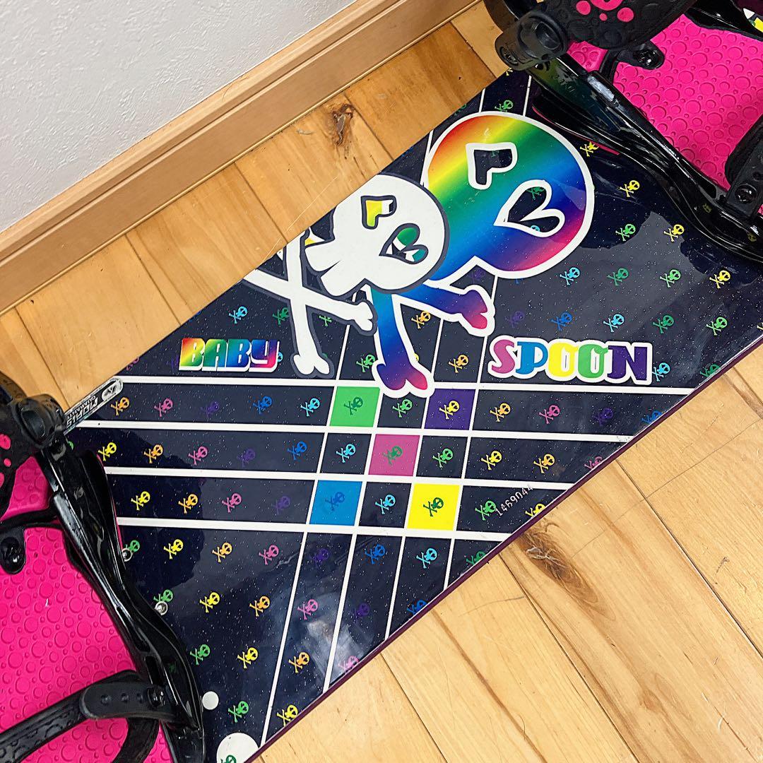 即乗りスプーン スノーボード3点セット spoon board 初心者