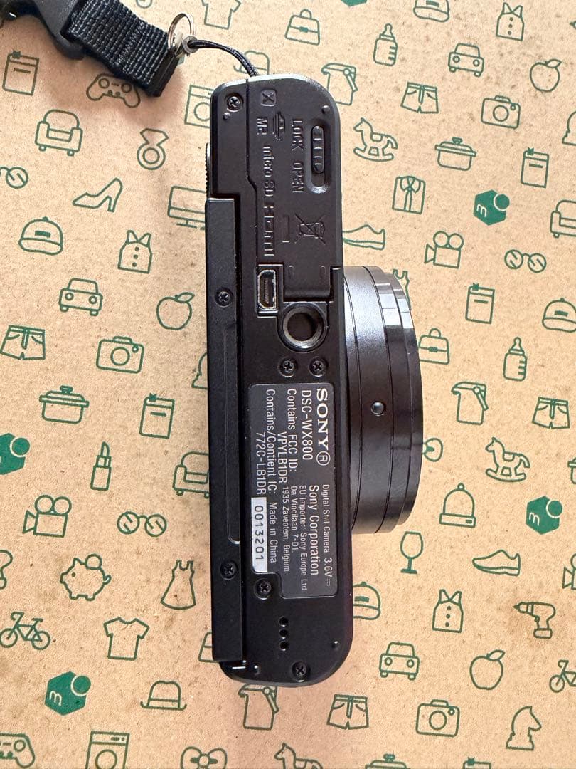 【極美品】Sony WX800 | 4K動画＆超望遠ズーム | 自撮り対応