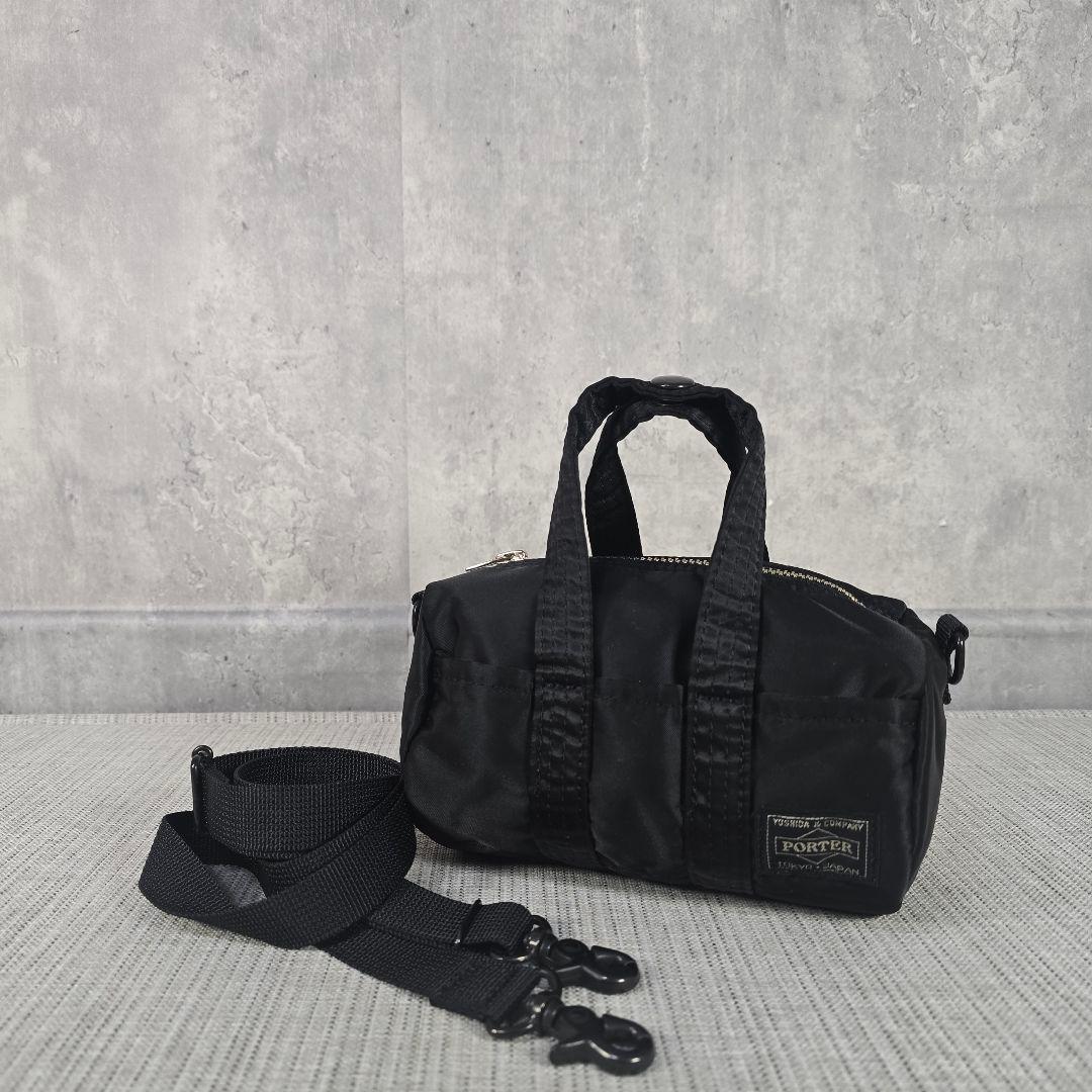 超美品　PORTER　ポーター　2way　ハウル　ボストンバッグ　ミニ　黒金具