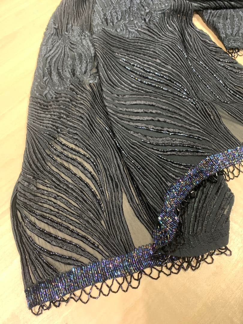 DRIES VAN NOTTEN シルクエンブロイダリーストール