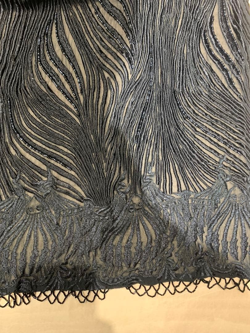 DRIES VAN NOTTEN シルクエンブロイダリーストール