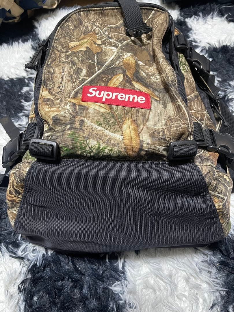 バッグ Supreme 19FW Backpack \"Real Tree Camo\"