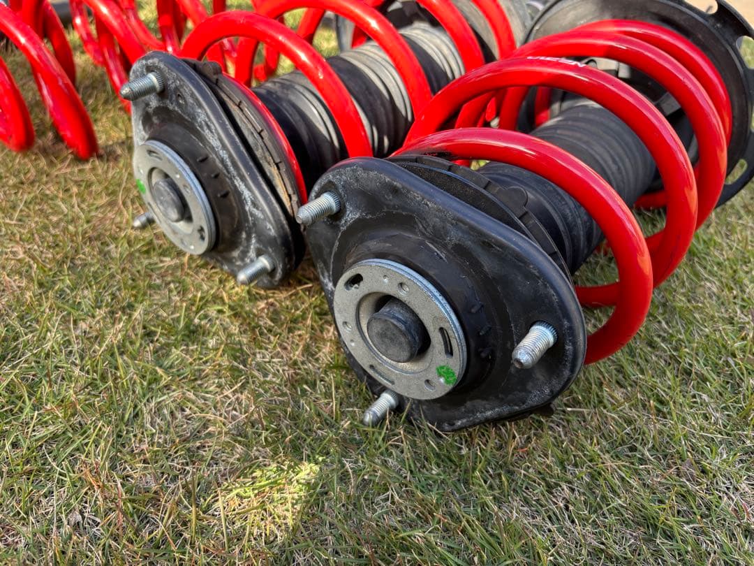 30アルファード　NF210 タナベ製ダウンサス　+純正サスペンション