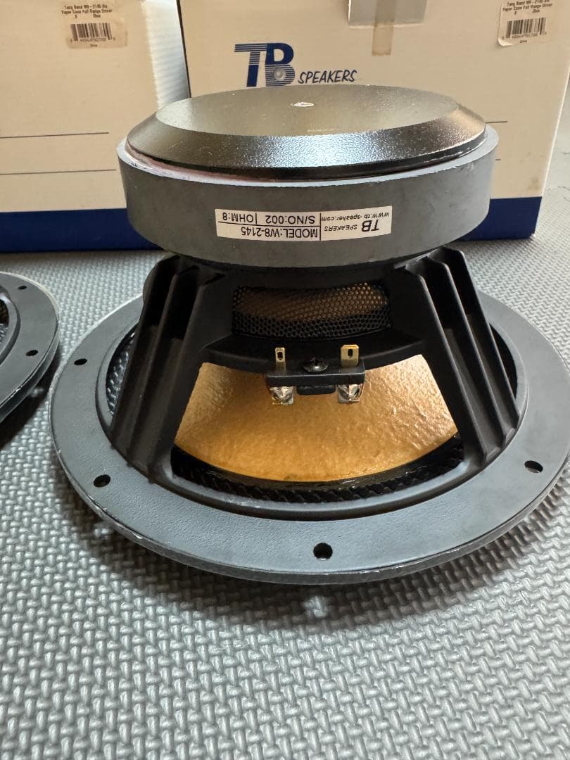 未使用 Tang Band W8-2145 20cmフルレンジユニット 8インチ