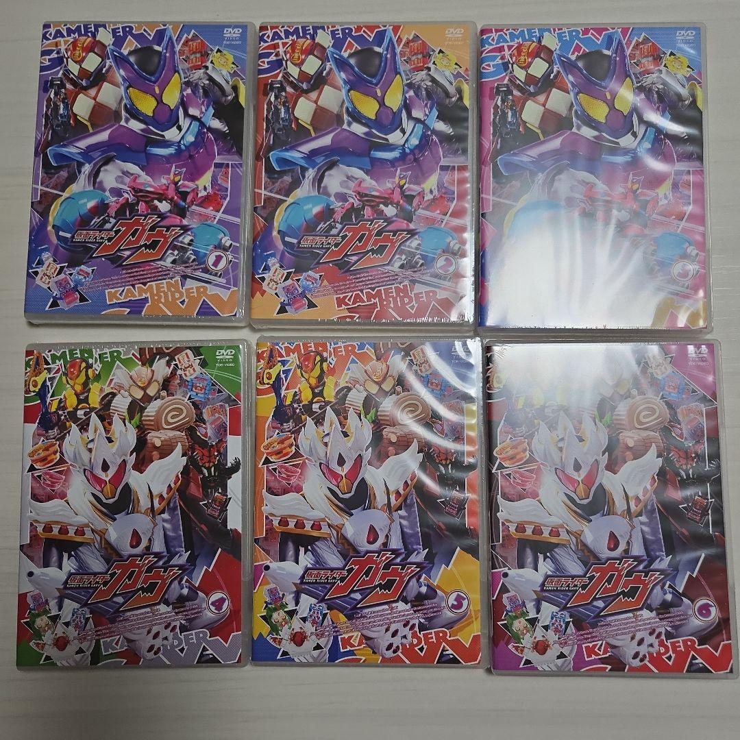 新品未開封 仮面ライダーガヴ セル版 DVD 1～10巻