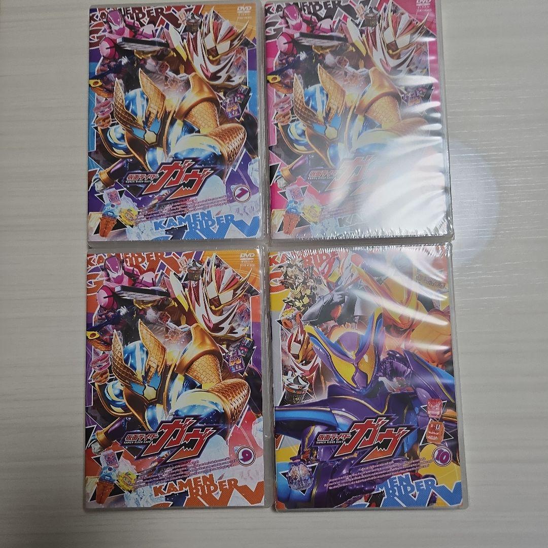 新品未開封 仮面ライダーガヴ セル版 DVD 1～10巻