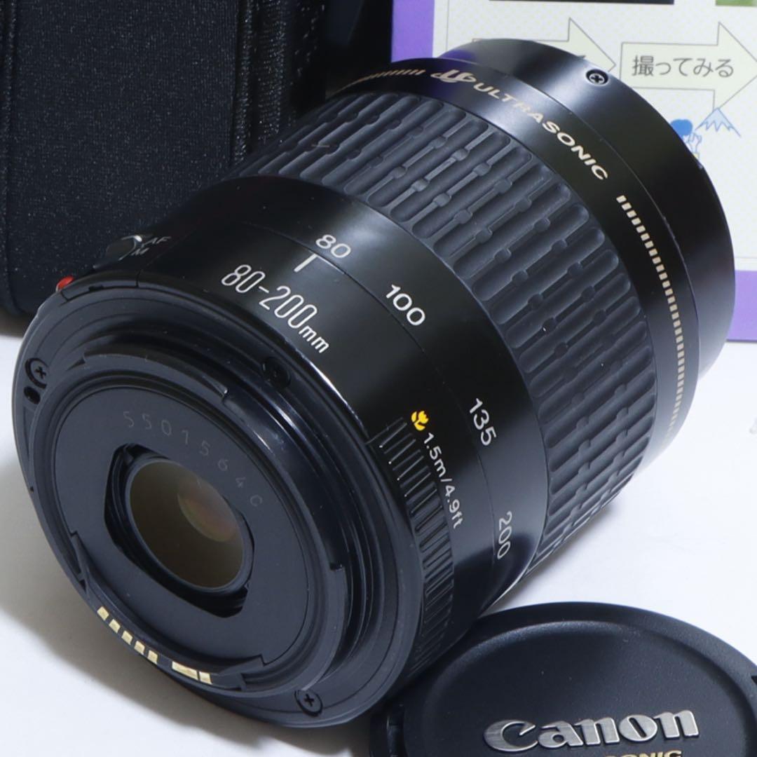 ★スマホに送れる一眼レフ★WiFi&望遠★ キャノン EOS Kiss Xセット