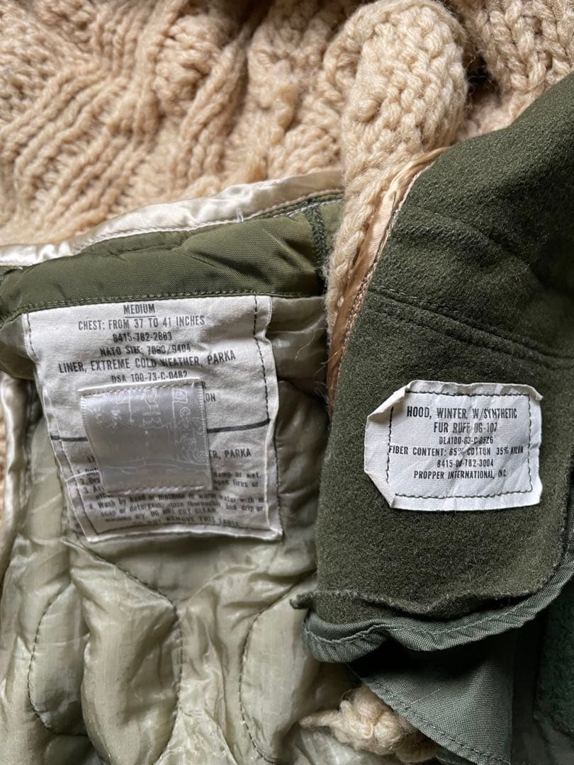 M-65 フィッシュテールパーカー　リメイク　再構築