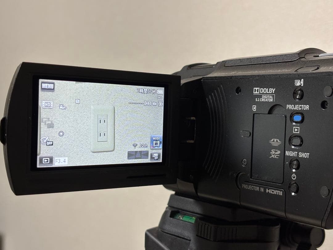 SONY 4Kビデオカメラ FDR-AXP35