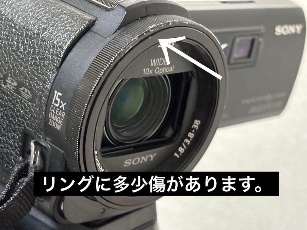 SONY 4Kビデオカメラ FDR-AXP35