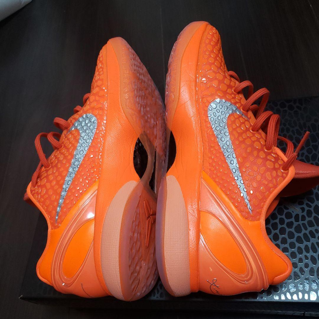 ※され　Nike Kobe 6 プロトロ オレンジ 27.5㎝