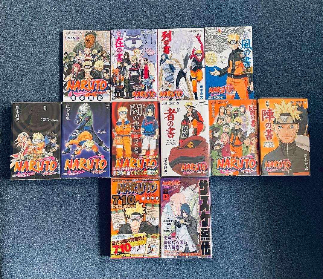 【全巻初版】 NARUTO 帯☆チラシ付き ＋ おまけ