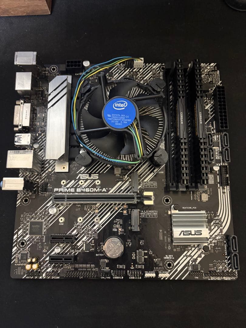 ASUS PRIME B460M-A corei3 10100f メモリ16gb