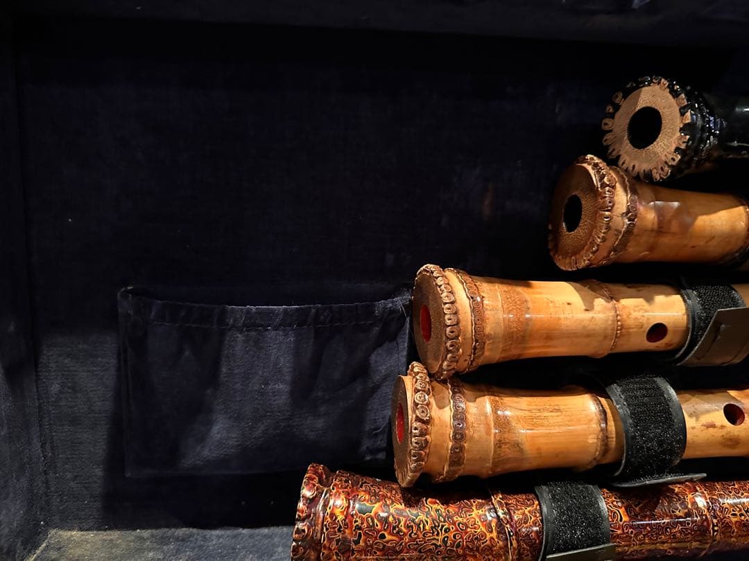 尺八 セット 竹製 和楽器 ケース付き