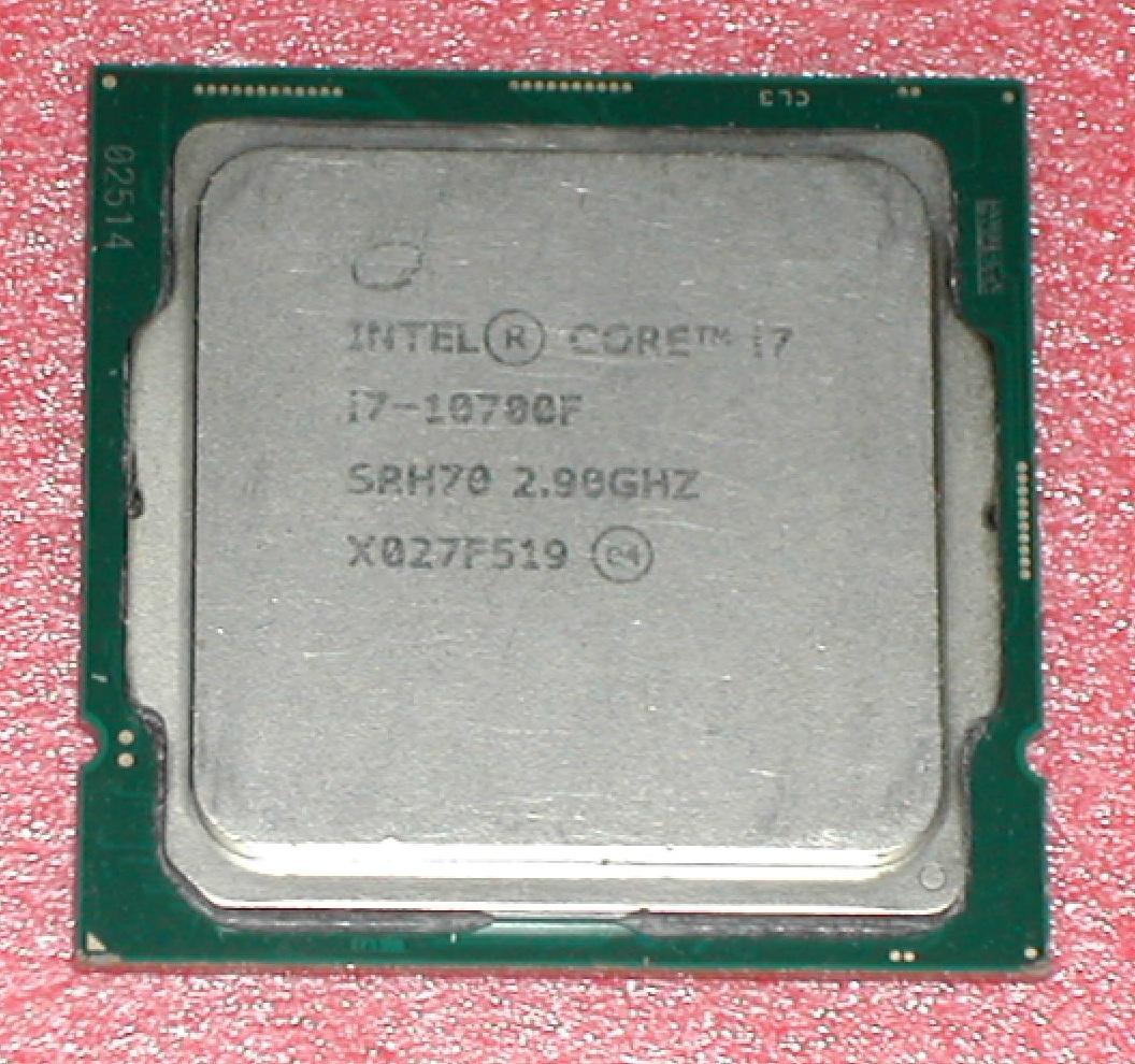 ジャンクCPU　Core i7 10700F LGA1200