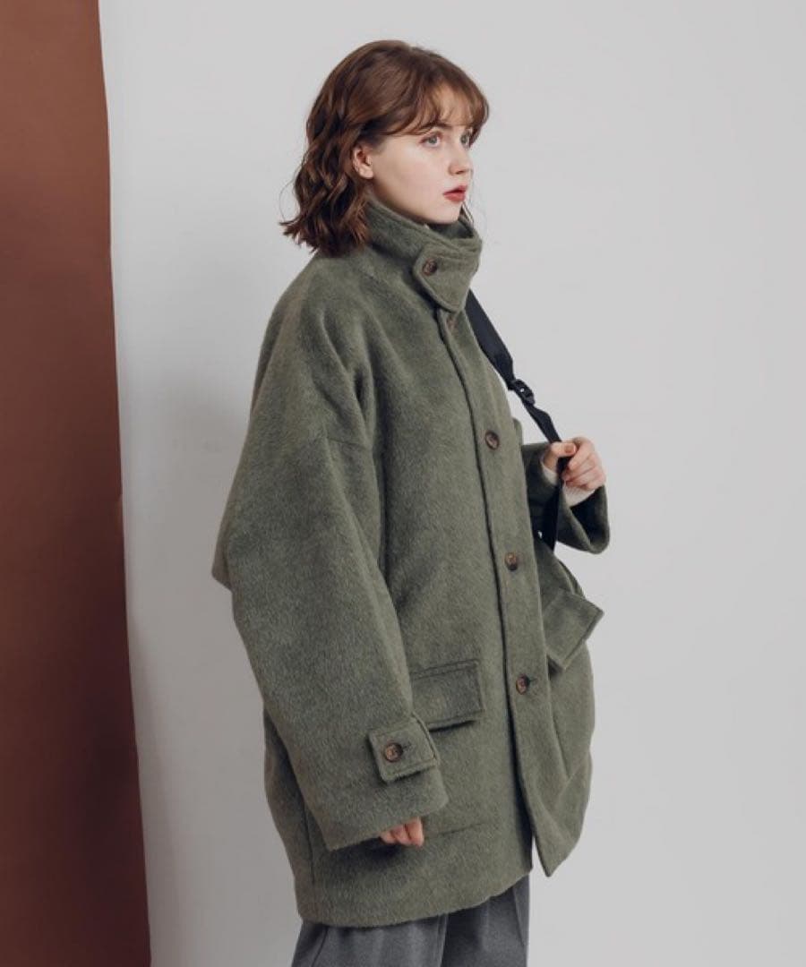 【新品】MUHET シャギードルマンコート M