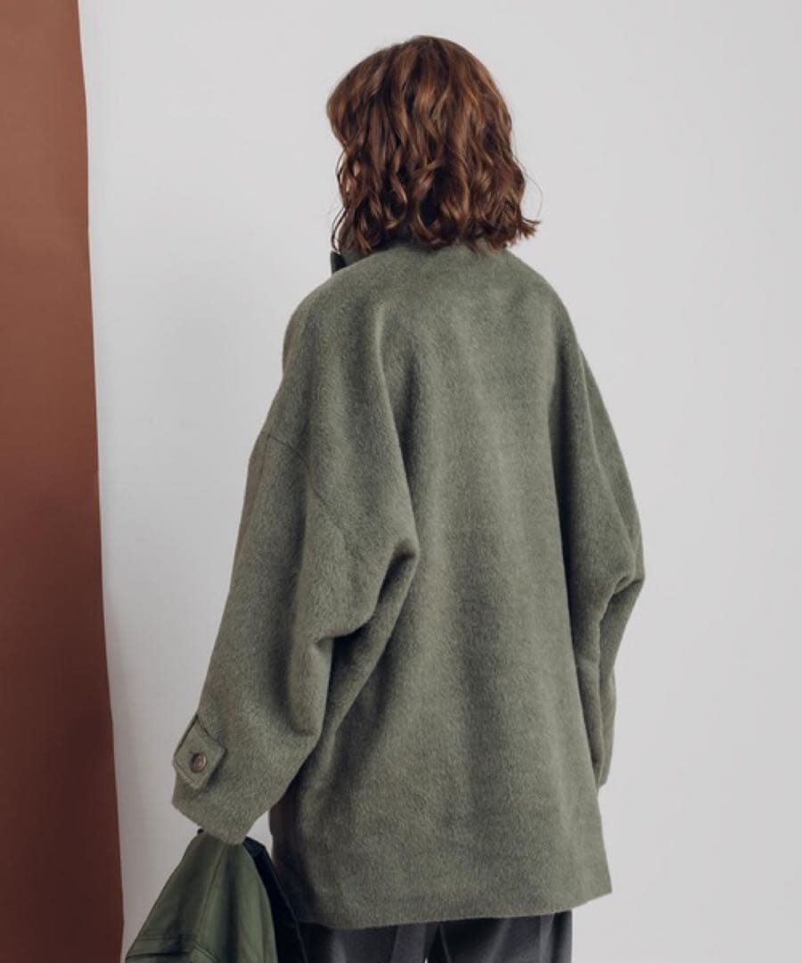 【新品】MUHET シャギードルマンコート M