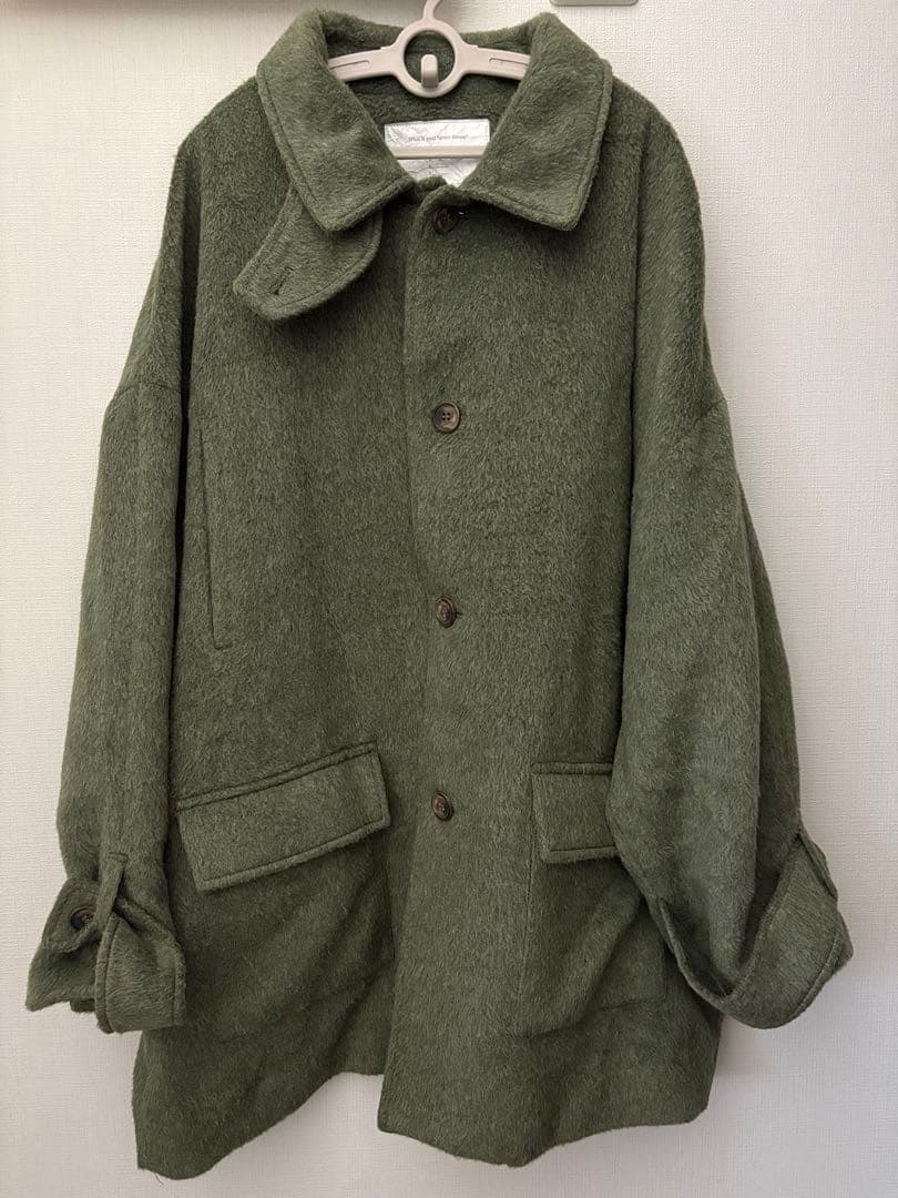 【新品】MUHET シャギードルマンコート M