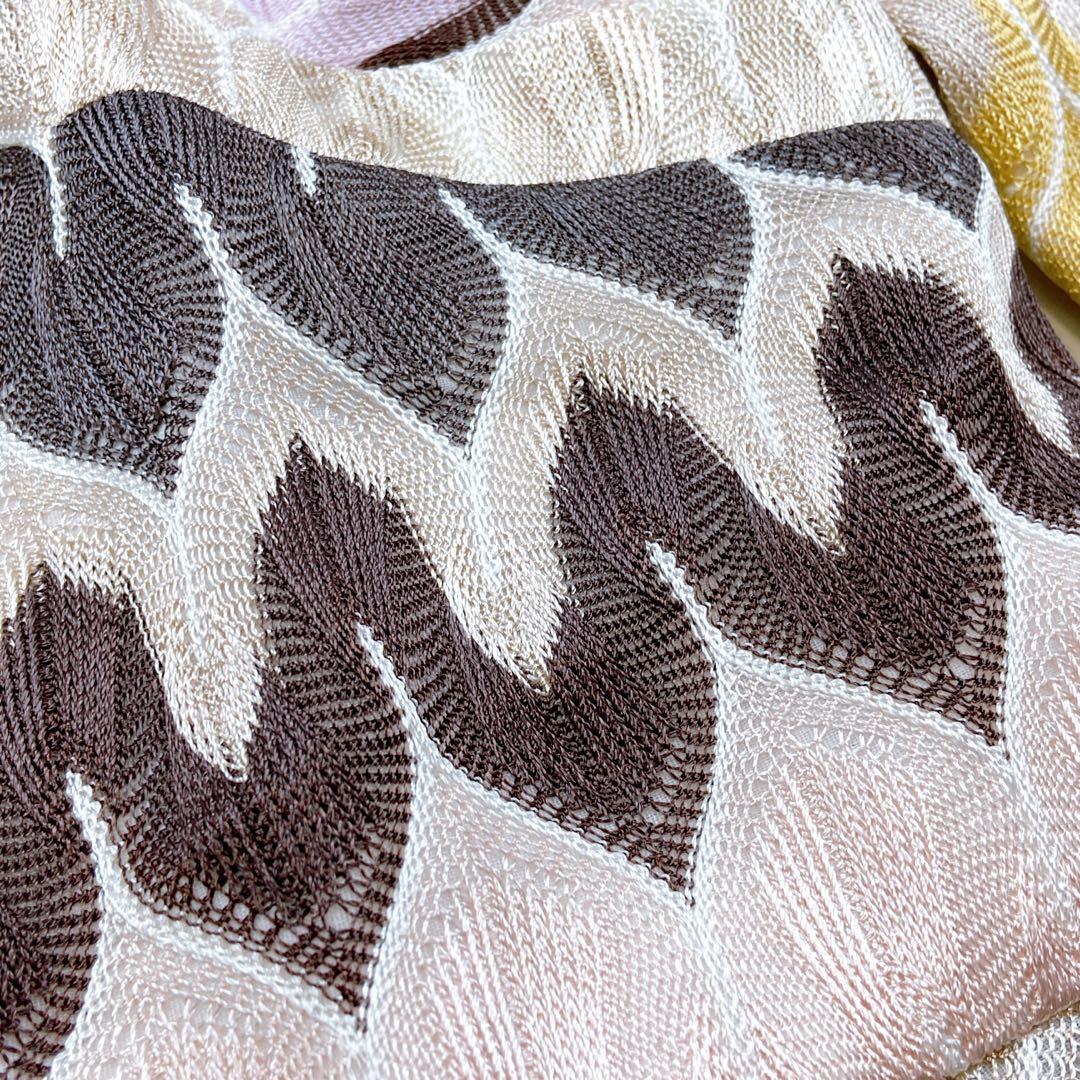 タグ付未使用 ミッソーニ 大きいサイズLL 総刺繍 ジャケット