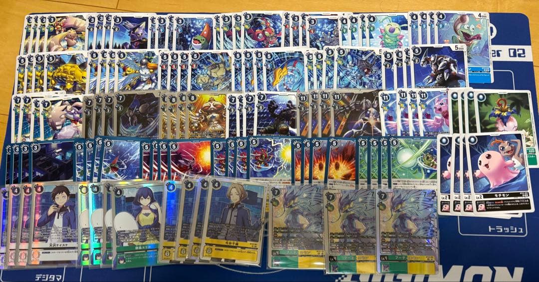 フーディエモン　デッキパーツまとめ売りセット　デジモンカード