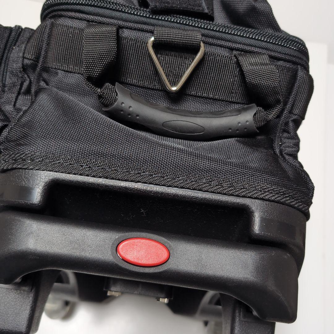 未使用✨　ABS PROam ボウリングバッグ 2個用　キャリー 3way 黒赤