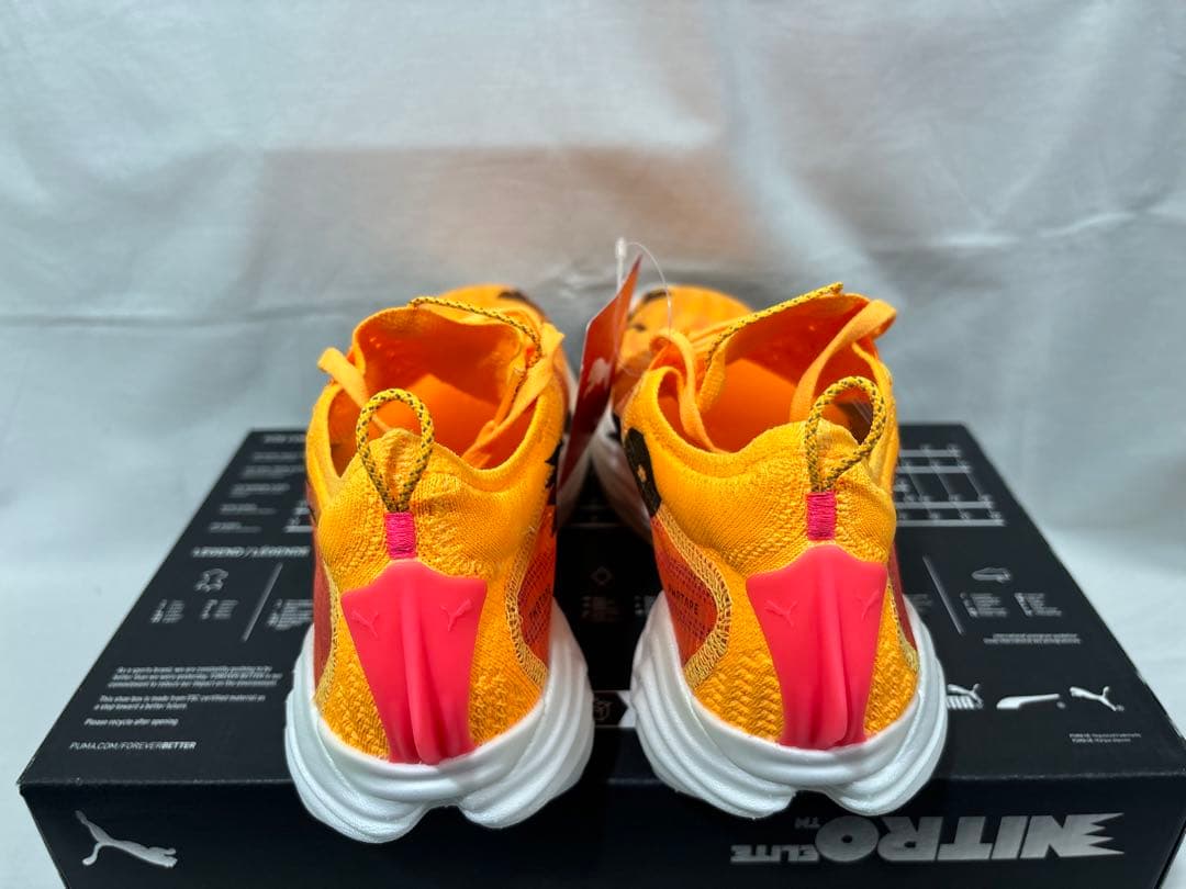 puma fast-r ニトロエリート 2 オレンジ 26 ニトロ　nitro