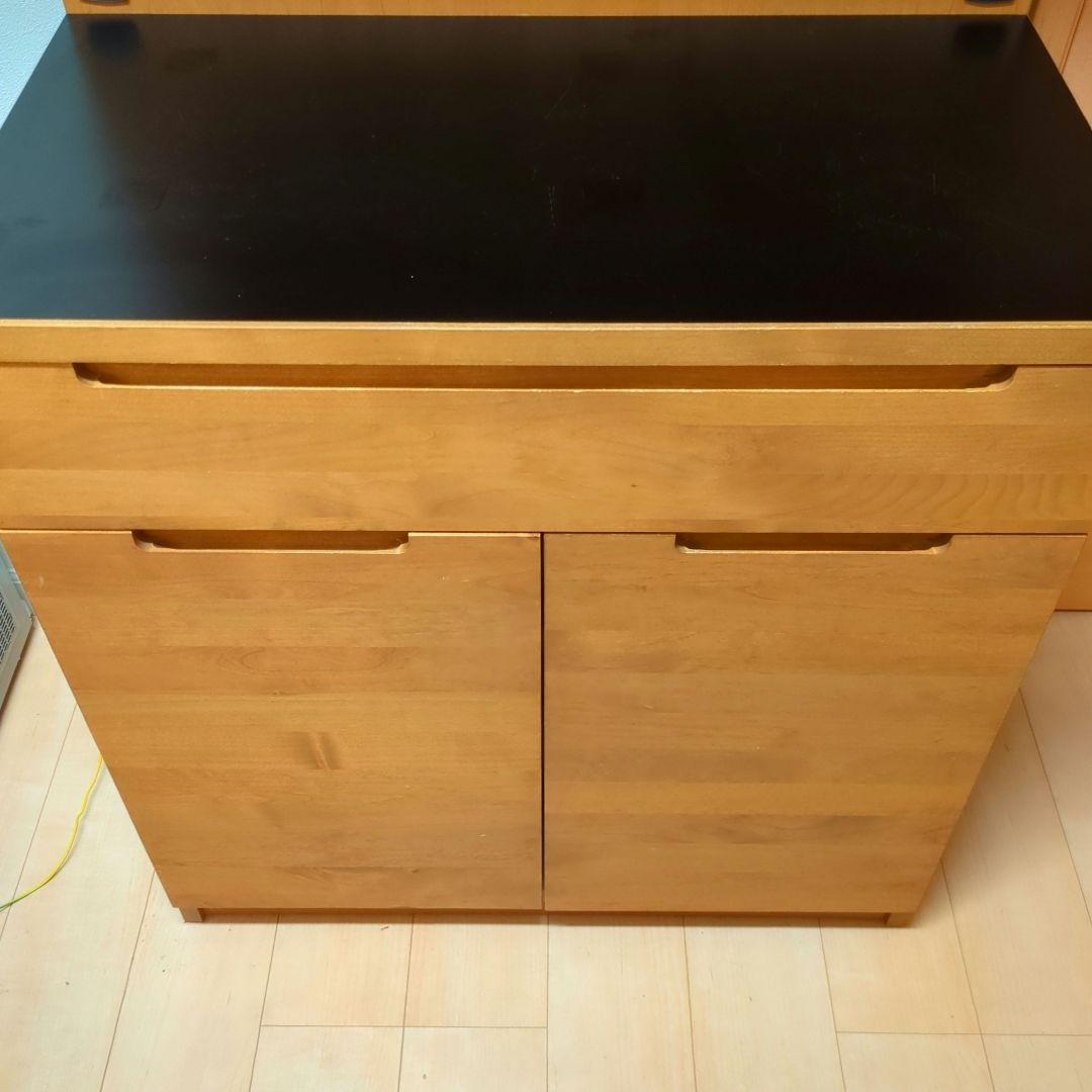 unico キッチンボード　食器棚　カップボード　送料込