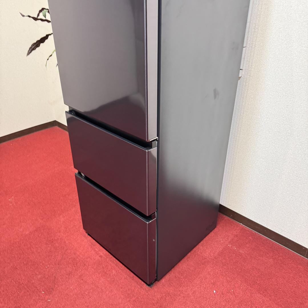 東京23区送料無料　超美品日立冷蔵庫　３ドア375L　製氷機有　R-V38NV