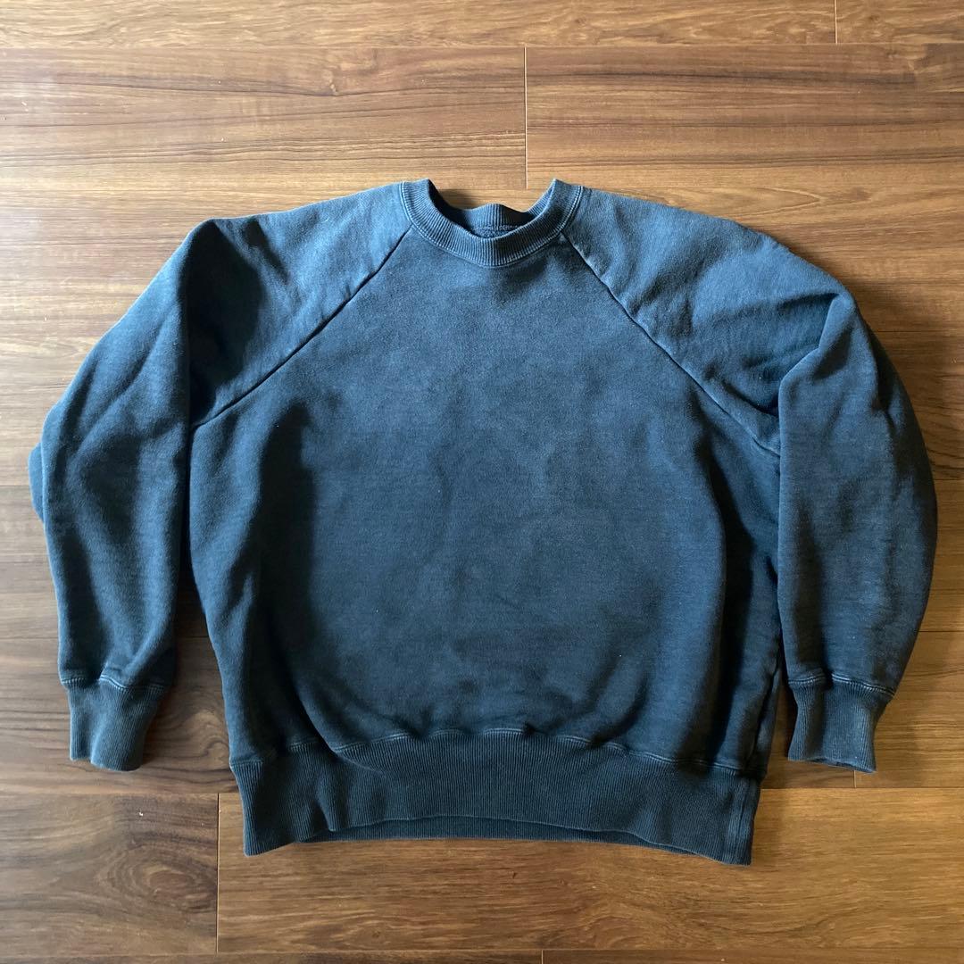 トップス a.presse 24AW Vintage Sweatshirt BLACK 2