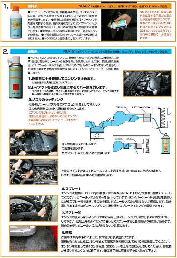 NUTEC NC-221・910・83 ＋ α セット