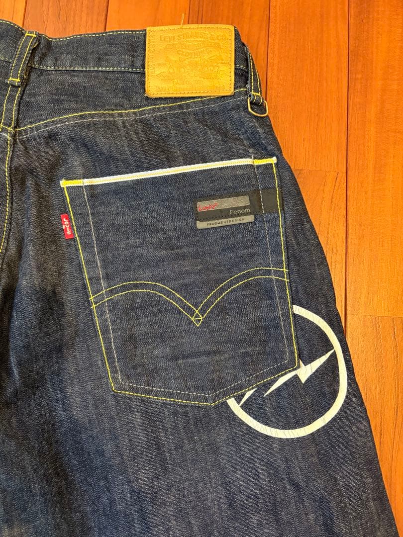 Levi's✖️Fenom501 ストレートデニム インディゴ