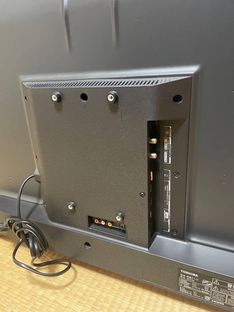 東芝　テレビ レグザ　2021年製 40V34