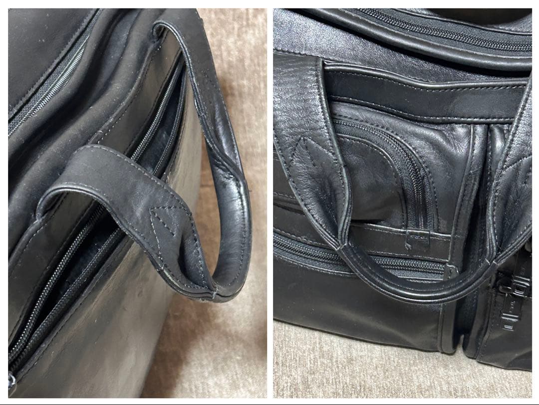 美品　TUMI ALPHA エクスパンダブル ナッパレザー　96141DH