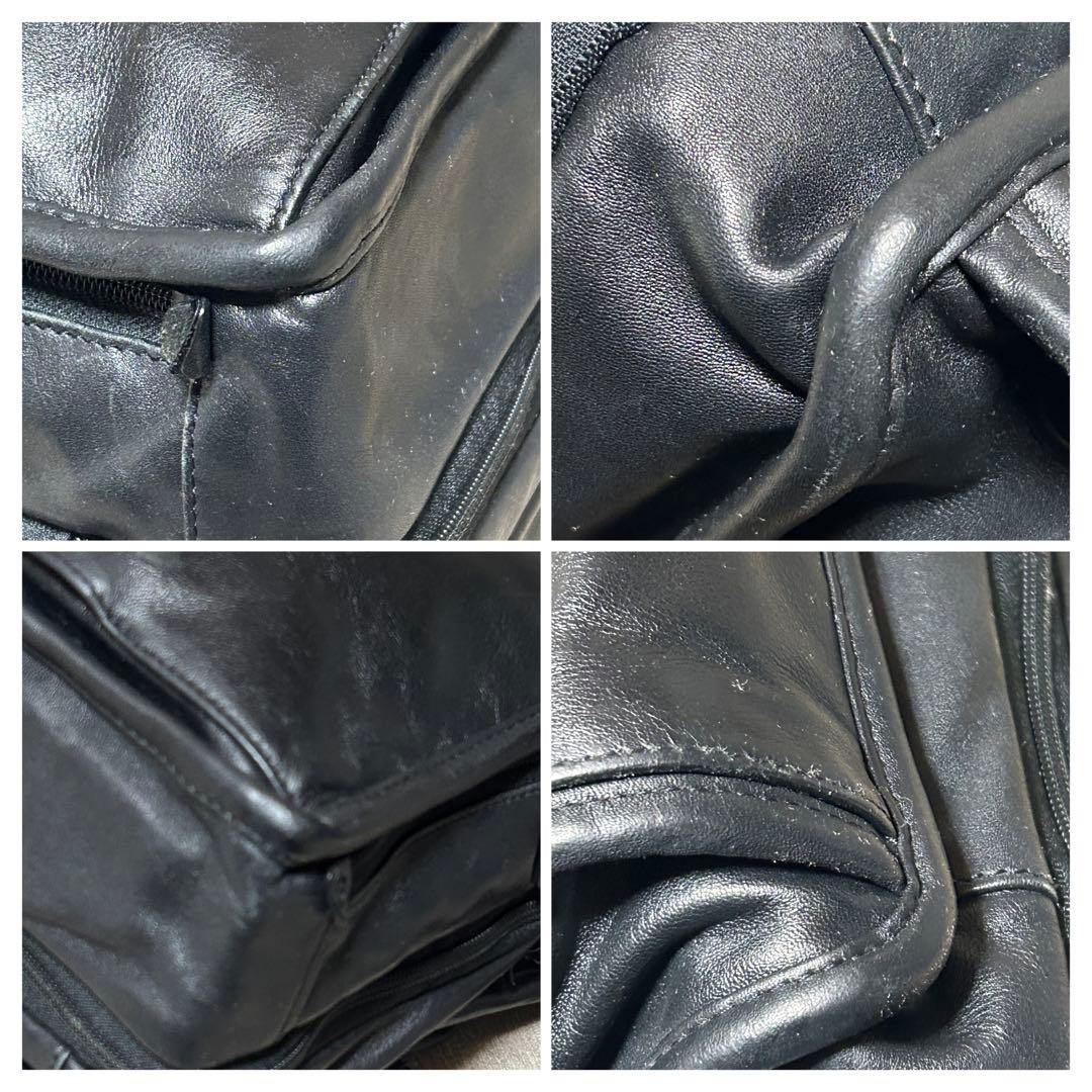 美品　TUMI ALPHA エクスパンダブル ナッパレザー　96141DH