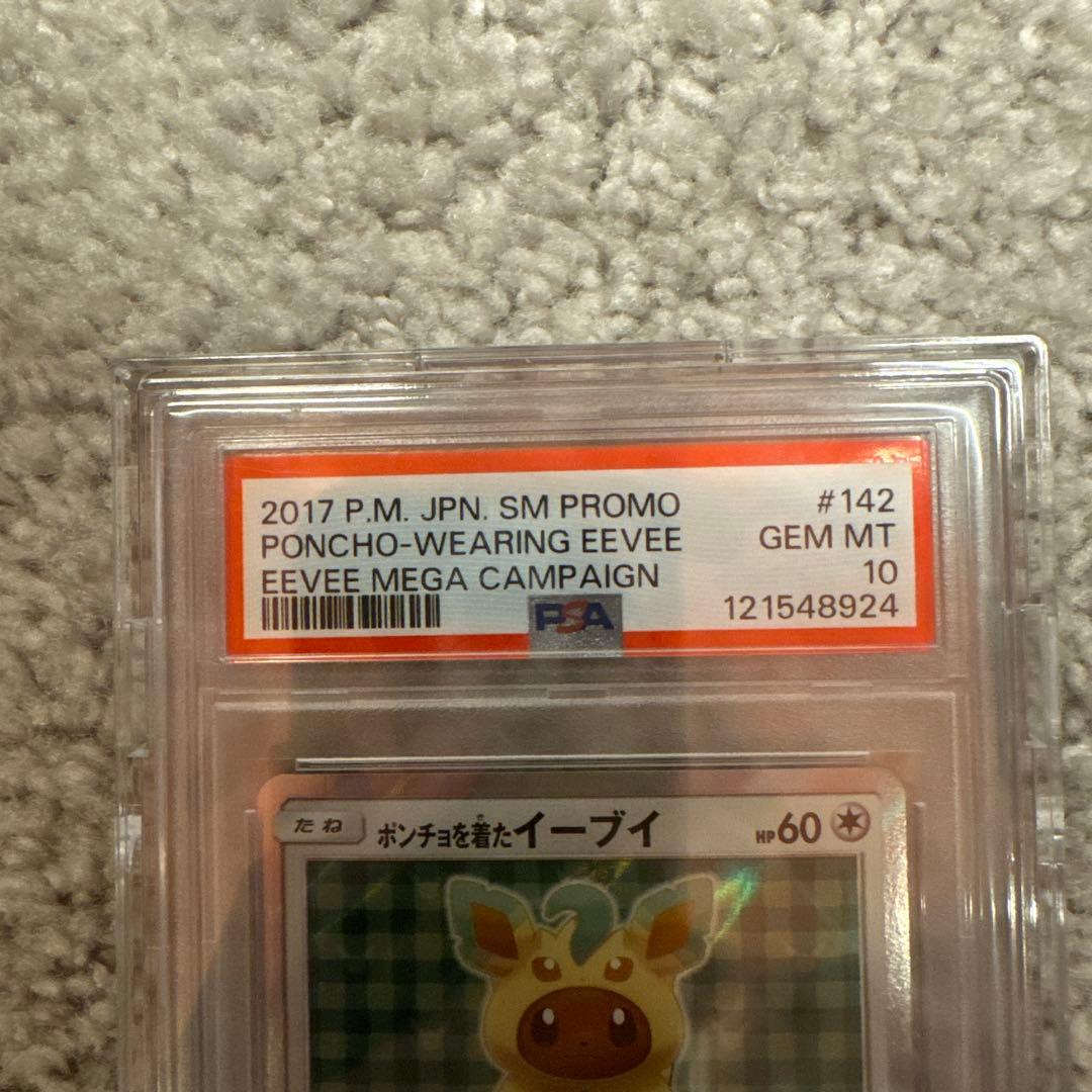 ポンチョを着たイーブイ PSA10